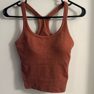 Lululemon Ebb to Street Cropped Racerback Tanktop